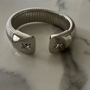 Silver Michael koors cuff